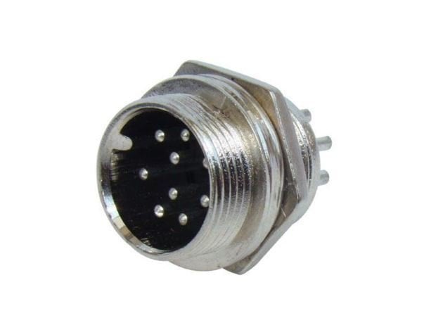 8 Pin Erkek Konnektör, Mayk Fiş