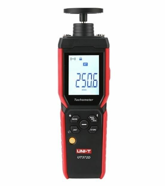 Unit UT372D  Temaslı ve Temassız 2'si 1 Arada Takometre