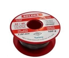Soldex 60/40 1mm Lehim Teli 100Gr